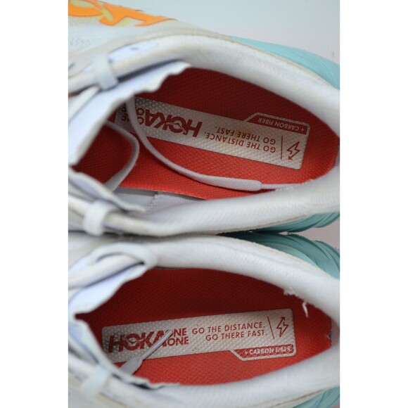 Hoka‎ One One Men's Carbon X 2 1113526 WBOR White Running Shoes Sneakers Sz 13 D - Picture 14 of 16